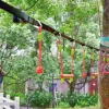 Ninja line - parcours avec slackline + 7 éléments