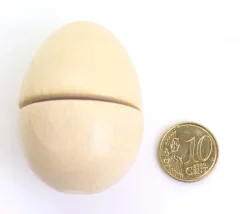 6 oeufs à découper velcro scratch