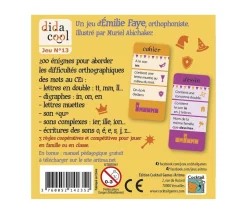 Orthodingo CE1 - jeu orthographe