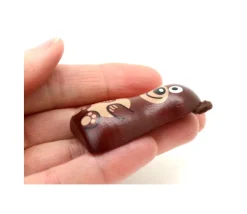 ours en bois magnet de 5 x 3 cm aimanté