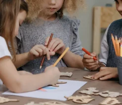 12 outils de traçage en bois formes amusantes