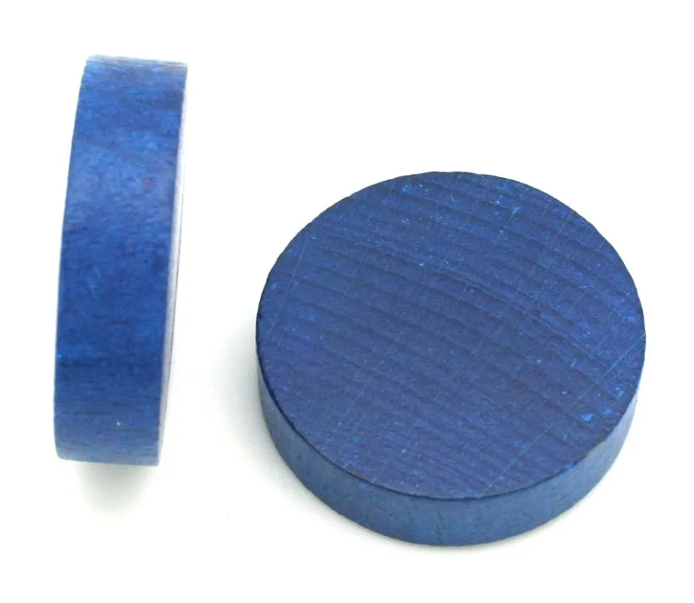 Palet bois de 5 cm bleu 52 x 13 mm à l'unité