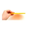 Palet 15 cm jaune orange 150 x 8 mm à l'unité plastique