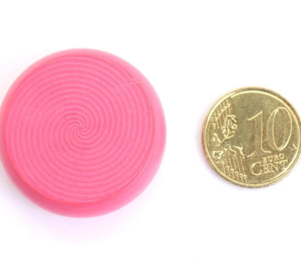 Palet crokinole 32 mm pion buis coloré à l'unité
