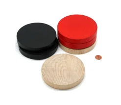 Palet géant 10 cm en bois naturel 97 x 15 mm