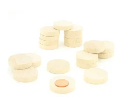 20 Palets en bois 3 cm hêtre 30 mm x 7 mm