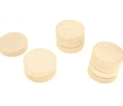 10 Palets en bois naturel 5 cm billard hollandais
