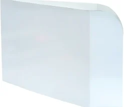 Paravent 43 x 40 cm - Mur blanc Cache table - écran masqueur pour joueur ou bureau