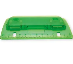 Perforateur 2 trous plat avec règle intégrée