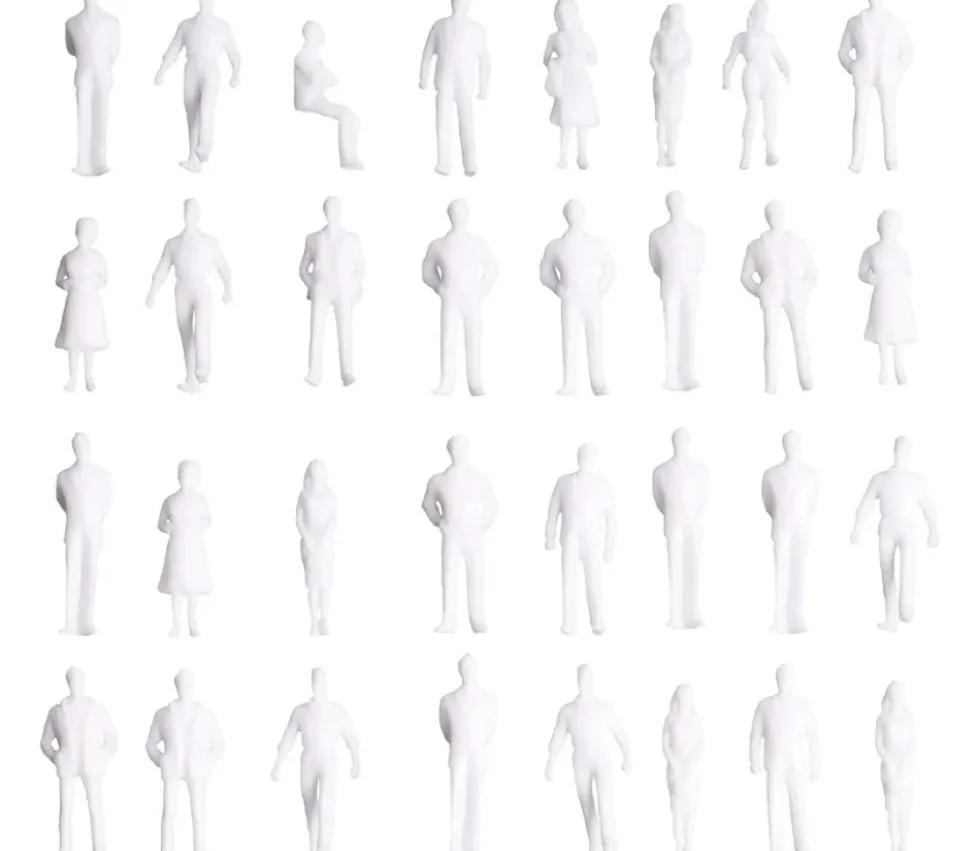 120 personnages miniatures à peindre