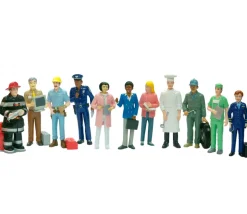 Personnages Métiers : 11 figurines de jeu réalistes 13 cm
