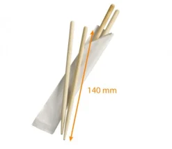2 petites Baguettes chinoises 14 cm