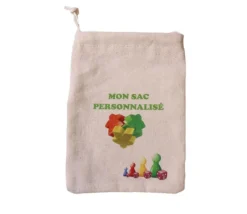 Petit Sac en coton personnalisé avec votre image 14 x 10 cm