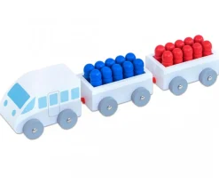 Petit Train en bois de calcul de 1 à 20