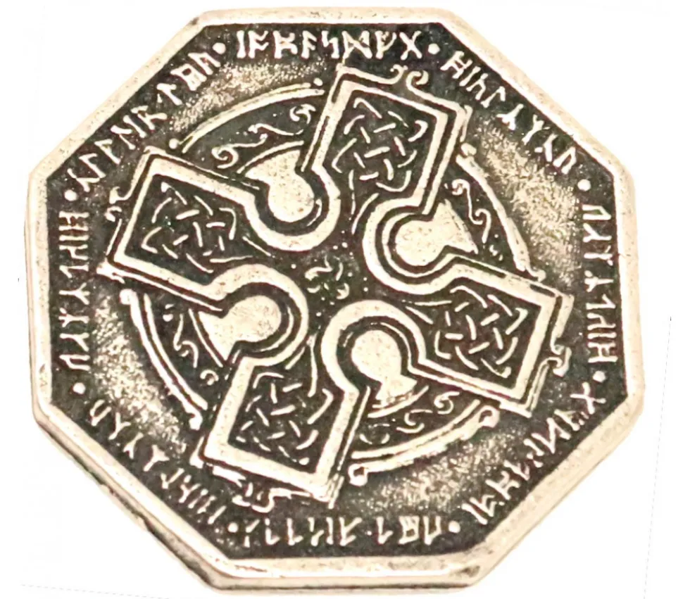 Pièce métal argenté Dwarven