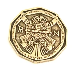 Pièce métal doré Dwarven