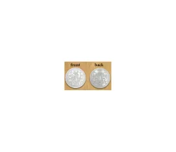 Pièce Platinum métal unité valeur 10