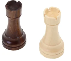 32 pièces échecs T3 lestées + coffret en bois