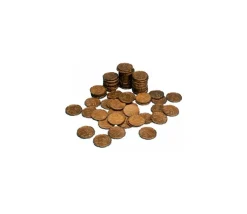 100 Pièces de 20 centimes d'euro en Re-plastique monnaie factice jeu