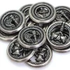 12 Pièces en métal Adventure Weapons