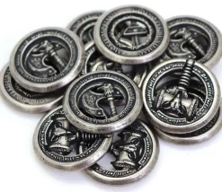 12 Pièces en métal Adventure Weapons