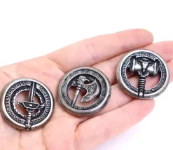 12 Pièces en métal Adventure Weapons
