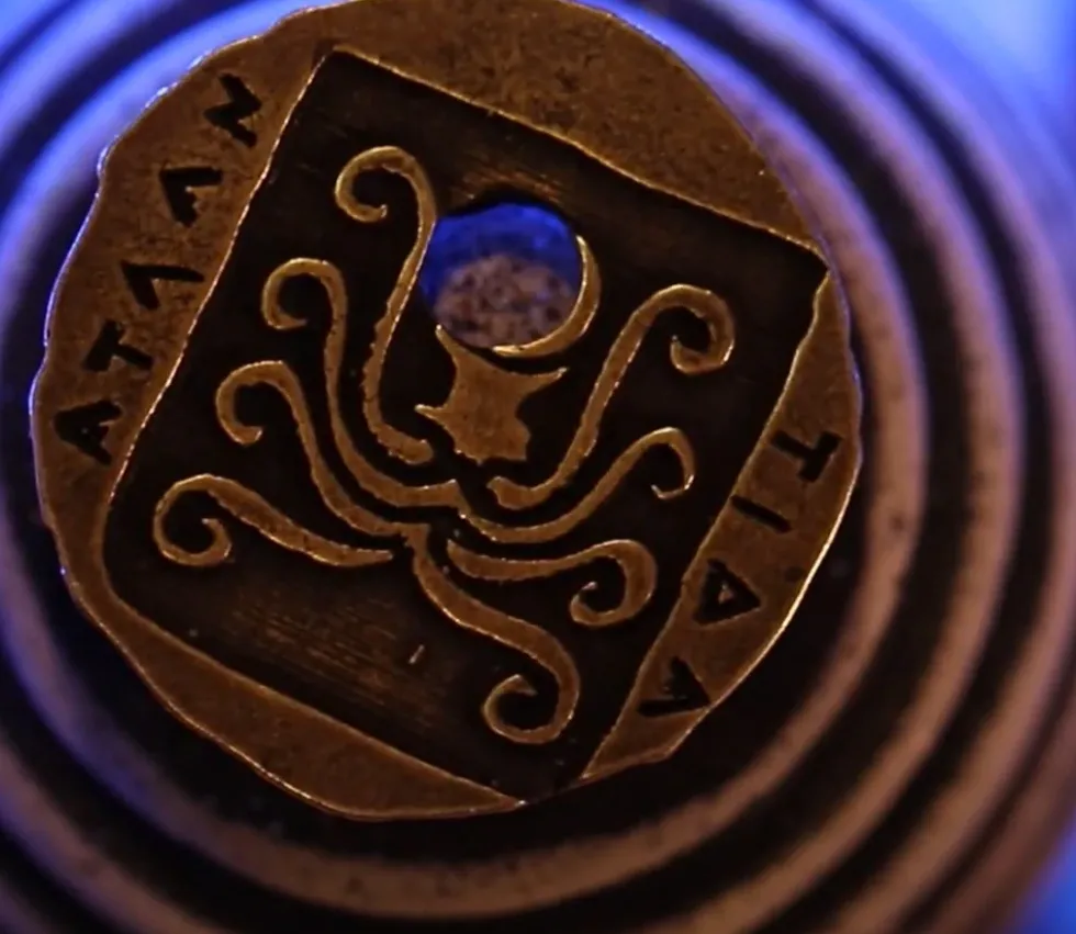20 Pièces en métal Atlantis