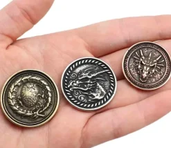 20 Pièces en métal Forged dragon