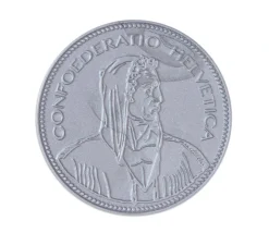 70 Pièces Franc Suisse en plastique monnaie pour jeu