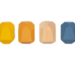18 pierres d'équilibre en bois - jeu