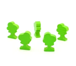 Pion arbre en bois 36x25x10 mm