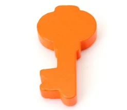 Pion clé - clef en bois 43 x 24 x 8 mm