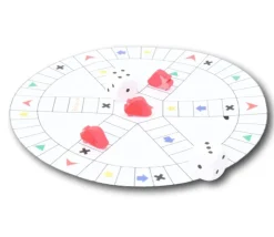 Pion Coeur humain bonne santé et malade en bois
