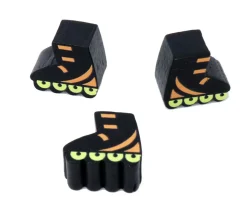 Pion de jeu roller skate en bois 16 x 17 x 10 mm