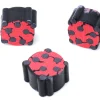 Pion de jeu virus microbe en bois - 14 x 15 x 10 mm