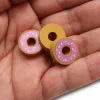 Pion Donut en bois 15 x 15 x 5 mm