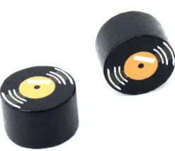 Pion en bois disque vinyle Ø 16 mm