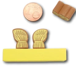 Pion Epis de Blé en bois 16 x 12 x 10 mm