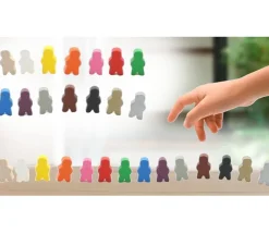 Pion garçon en bois bonhomme meeple 14 x 24 X 8 mm personnage à l'unité