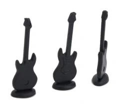 Pion guitare noire 16 x 51 mm