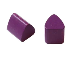 Pion hutte / tente en bois violet 12 x 11 x 10 mm