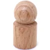 Pion joueur droit avec boule en bois 15 x 29 mm pour jeu à l'unité