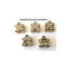 Pion meeple original personnage en bois type carcassone