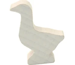 Pion oie en bois de 35 x 26 x 8 mm pour jeu