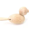 Pion oiseau en bois naturel 5.5 cm