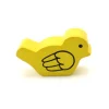 Pion oiseau 25 x 15 x 8 mm avec décor aile