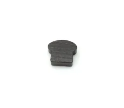 Pion pain naturel marron foncé 13 x 16 x 6 mm