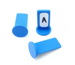 Pion personnalisable support bleu à l'unité