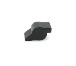 Pion petit canon en bois noir 20x10x10 mm