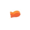 Pion poisson orange en bois 24 x 13 x 8 mm pour jeu